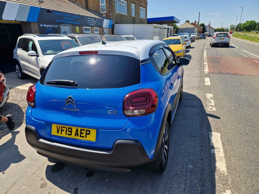 Citroen C3 Hatchback Puretech Flair Ss 2019 VF19AEP Blue #6