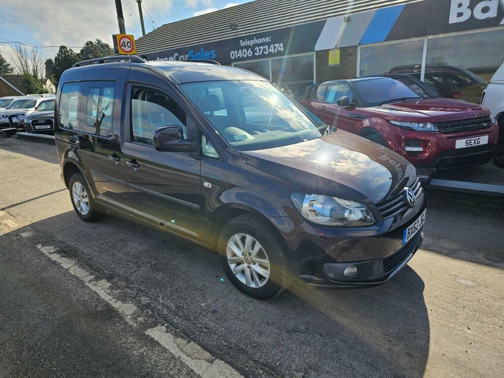 Volkswagen Caddy Life Hatchback 1.6 Tdi Cr 2013 BX62JOJ Purple #2