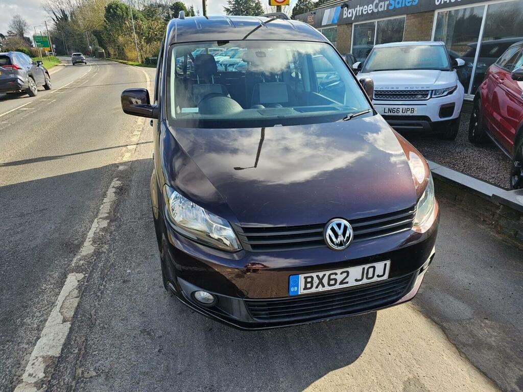 Volkswagen Caddy Life Hatchback 1.6 Tdi Cr 2013 BX62JOJ Purple #5