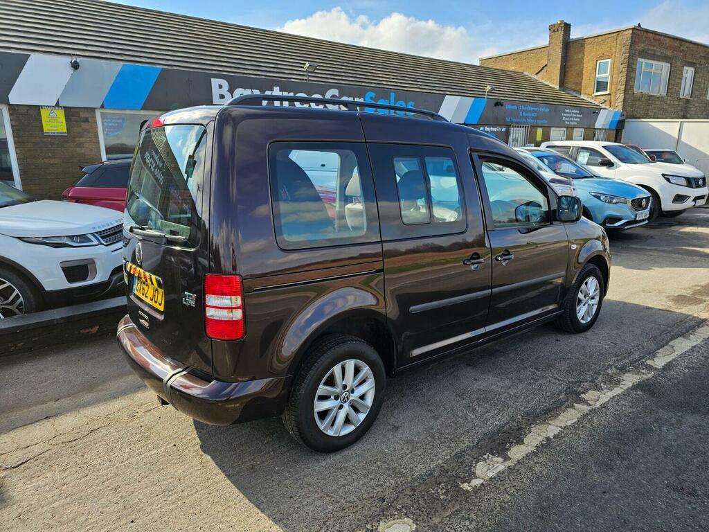 Volkswagen Caddy Life Hatchback 1.6 Tdi Cr 2013 BX62JOJ Purple #3