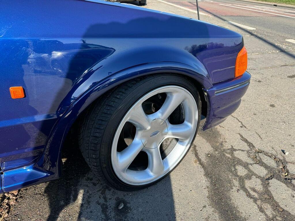 Ford Escort Convertible Xr3i Se500 Cabriolet 1990 Blue #4