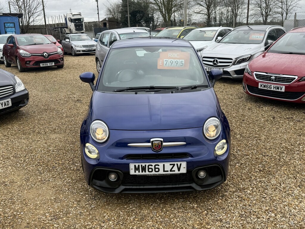 Abarth 595 Hatchback 1.4 Abarth 595 1.4 Tjet 145Hp 2016 MW66LZV Blue #3
