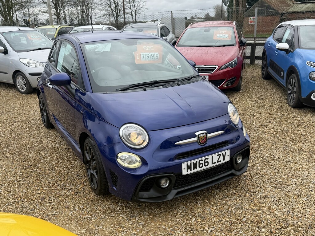 Abarth 595 Hatchback 1.4 Abarth 595 1.4 Tjet 145Hp 2016 MW66LZV Blue #4