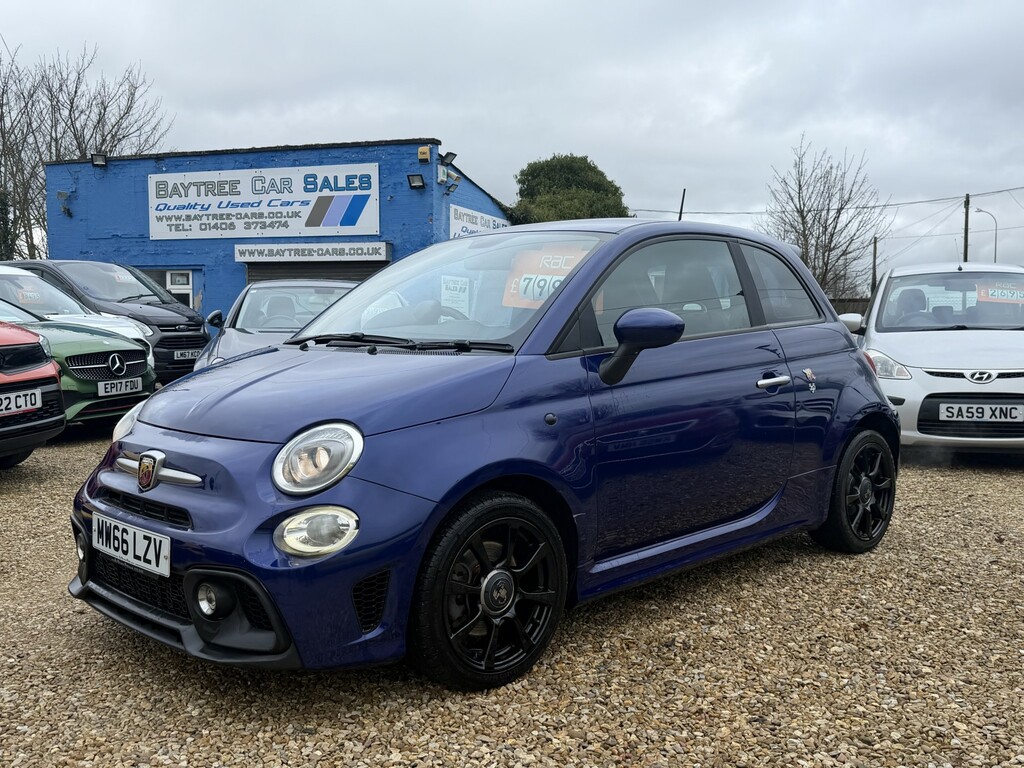 Abarth 595 Hatchback 1.4 Abarth 595 1.4 Tjet 145Hp 2016 Blue
