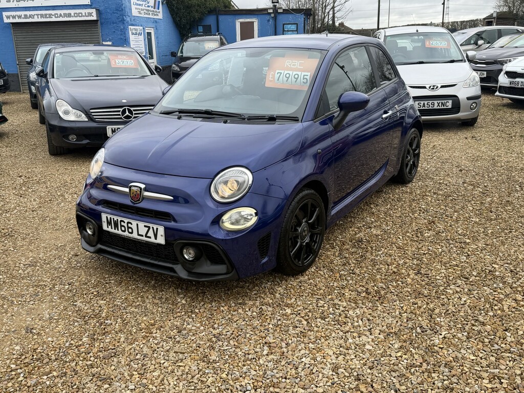 Abarth 595 Hatchback 1.4 Abarth 595 1.4 Tjet 145Hp 2016 MW66LZV Blue #2