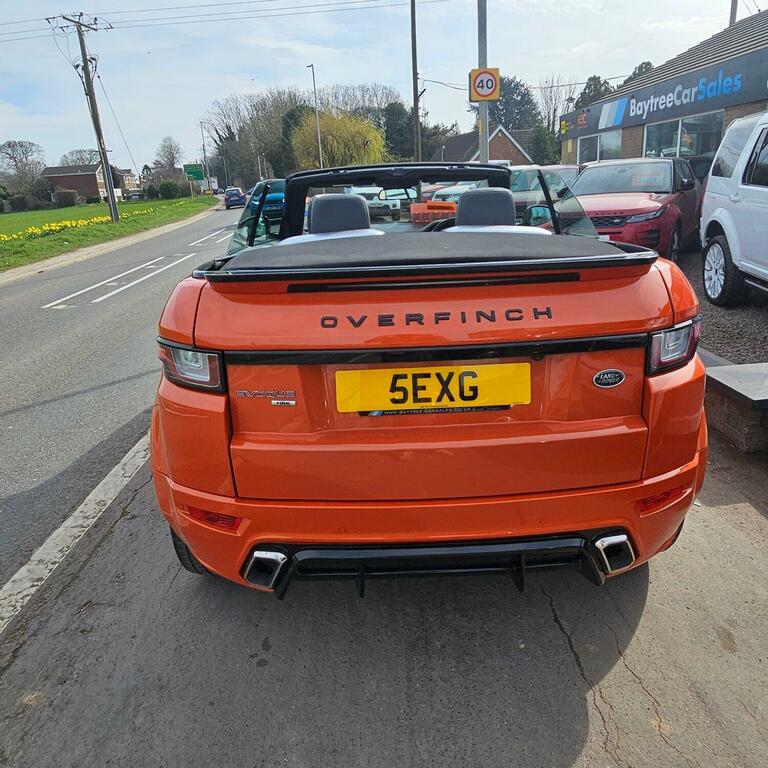 Land Rover Range Rover Evoque Convertible 2.0 Td4 Hse Dynamic 2017 GX17SOJ Orange #3