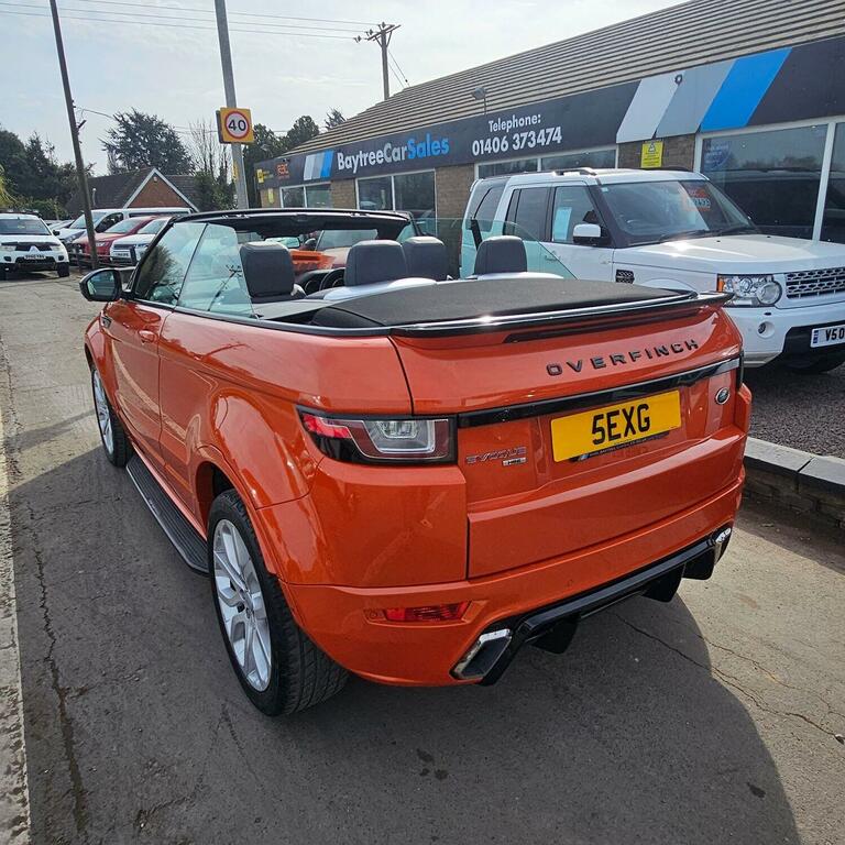 Land Rover Range Rover Evoque Convertible 2.0 Td4 Hse Dynamic 2017 GX17SOJ Orange #4