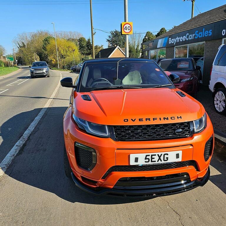 Land Rover Range Rover Evoque Convertible 2.0 Td4 Hse Dynamic 2017 Orange
