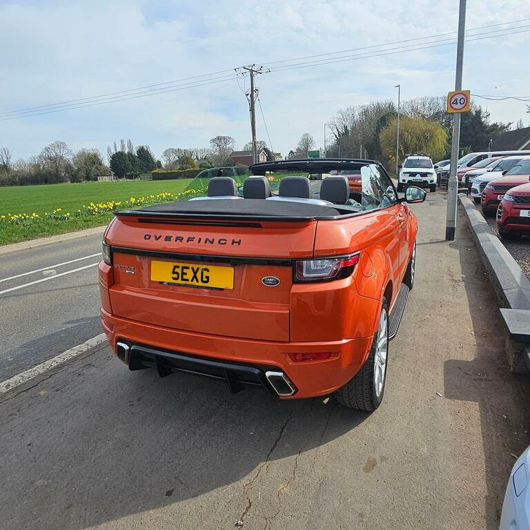 Land Rover Range Rover Evoque Convertible 2.0 Td4 Hse Dynamic 2017 GX17SOJ Orange #2