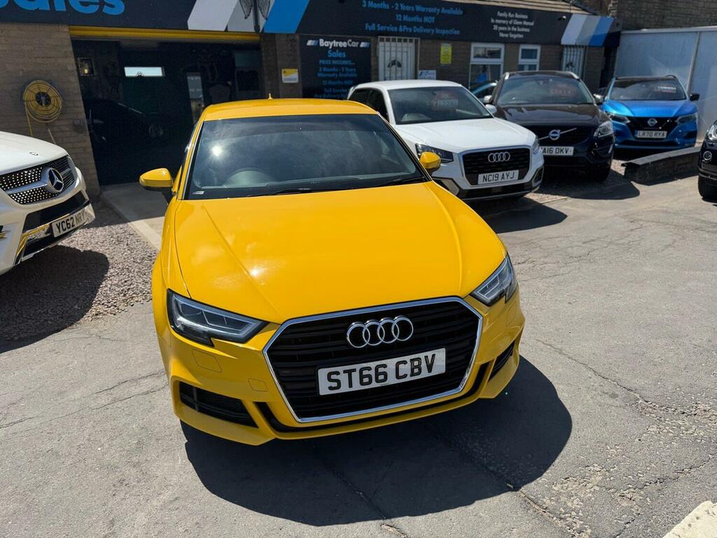 Audi A3 Hatchback 1.4 Tfsi Cod S Line 2016 ST66CBV Yellow #5