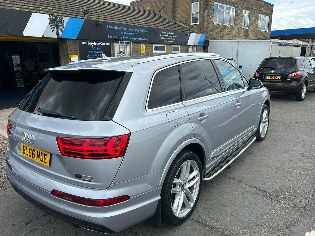 Audi Q7 Suv 3.0 Tdi V6 S Line 2016 BL66MDE Silver #3
