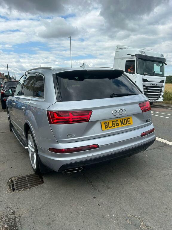 Audi Q7 Suv 3.0 Tdi V6 S Line 2016 BL66MDE Silver #6