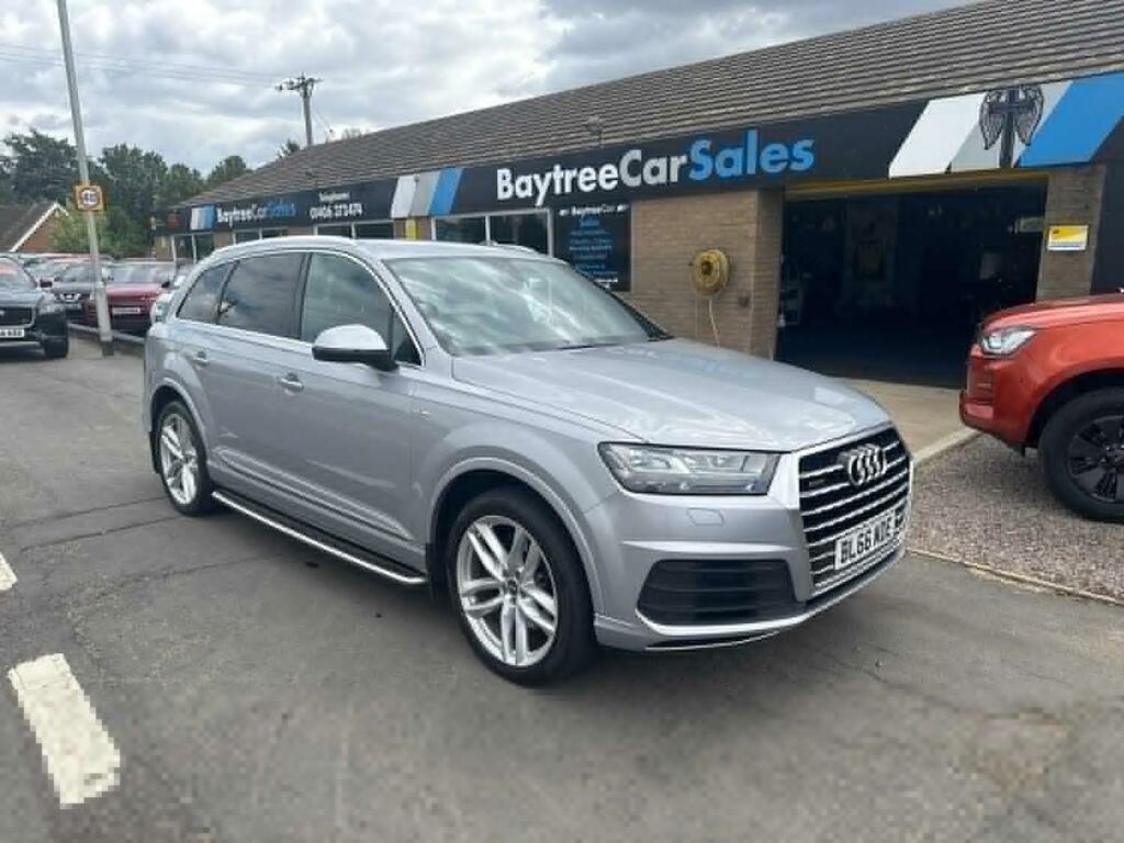 Audi Q7 Suv 3.0 Tdi V6 S Line 2016 Silver