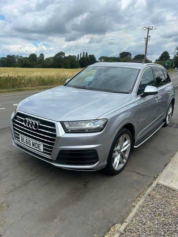 Audi Q7 Suv 3.0 Tdi V6 S Line 2016 BL66MDE Silver #2