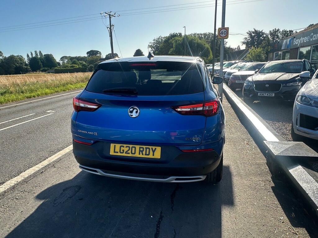 Vauxhall Grandland X Suv 1.2 Turbo Sri Nav 2020 LG20RDY Blue #5