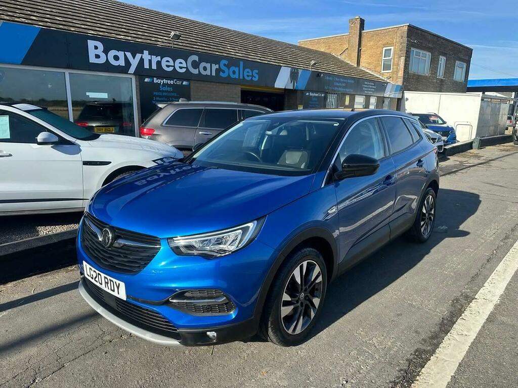 Vauxhall Grandland X Suv 1.2 Turbo Sri Nav 2020 Blue