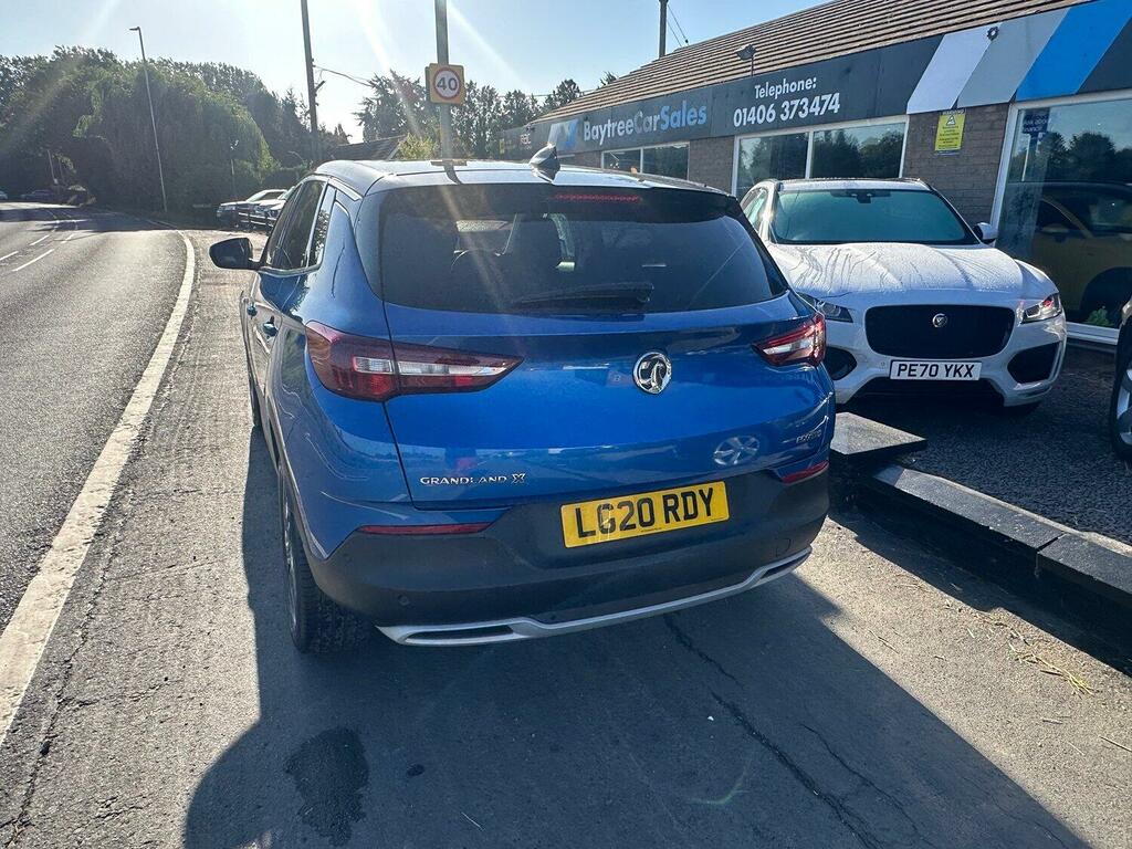 Vauxhall Grandland X Suv 1.2 Turbo Sri Nav 2020 LG20RDY Blue #4