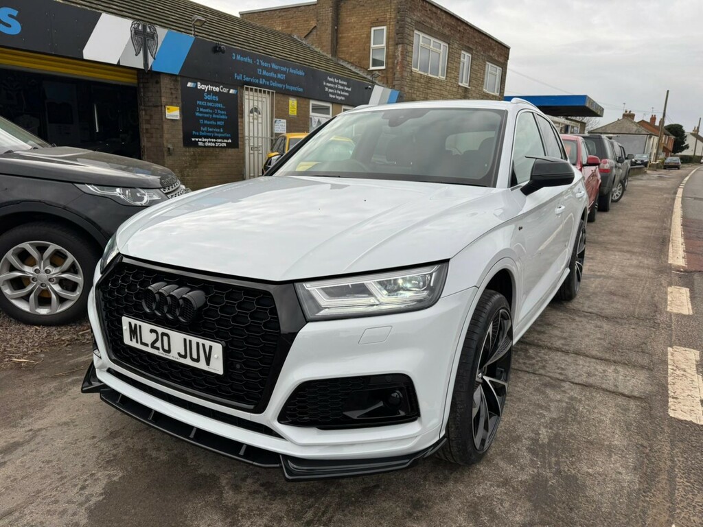 Audi Q5 Suv 2.0 Tdi 40 S Line 202020 White #4