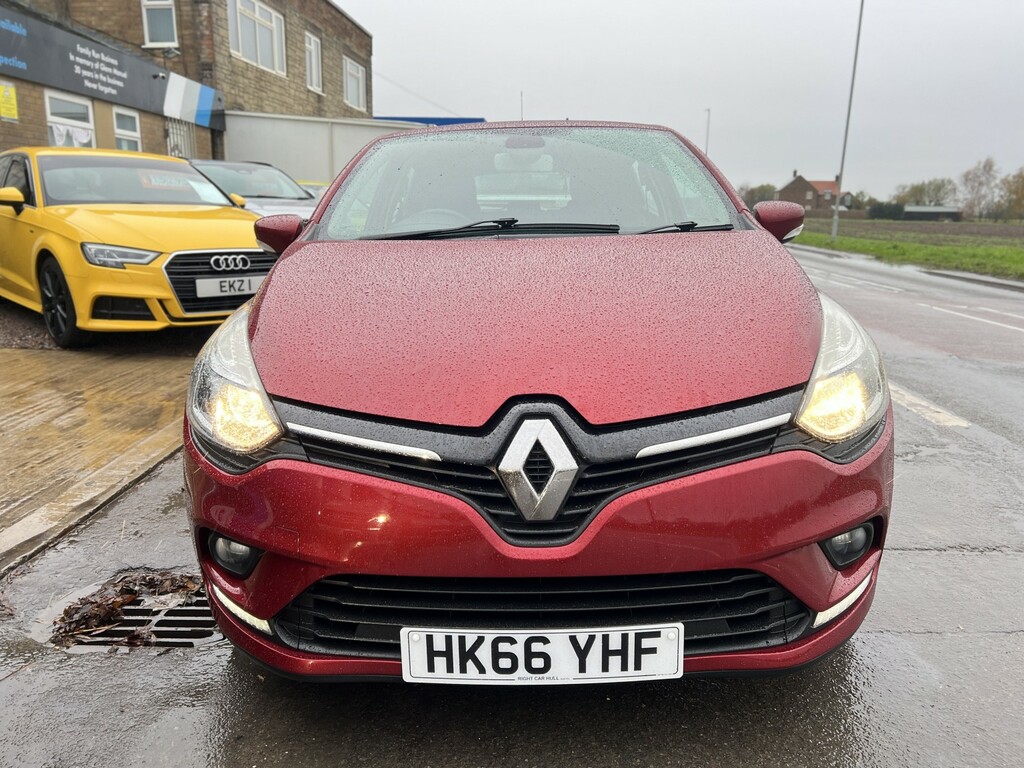 Renault Clio Hatchback 1.2 Dynamique Nav 1.2 16V 75 2016 HK66YHF Red #3