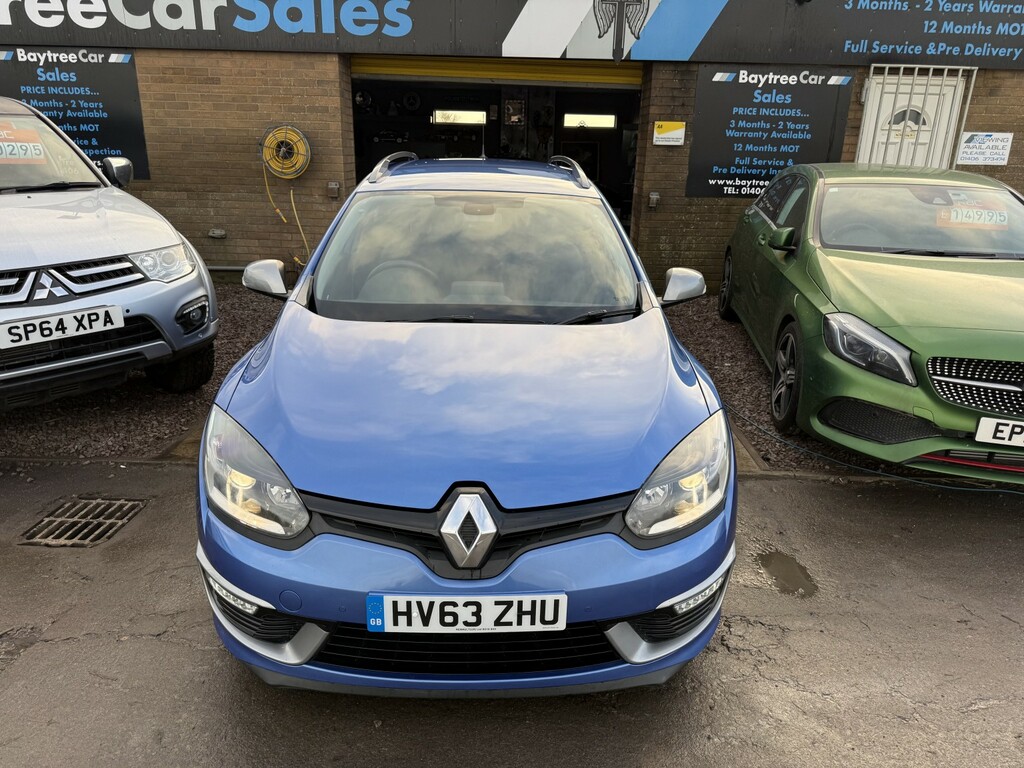 Renault Megane Estate 1.5 Dci Gt Line Tomtom 2013 Blue #2