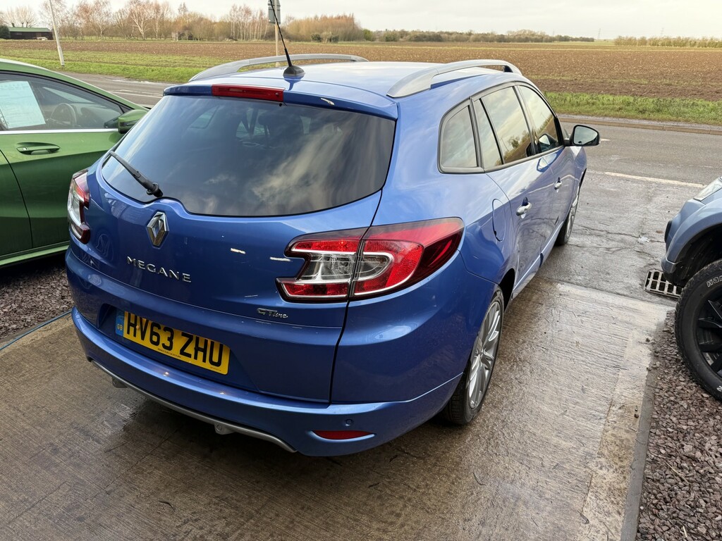 Renault Megane Estate 1.5 Dci Gt Line Tomtom 2013 Blue #6