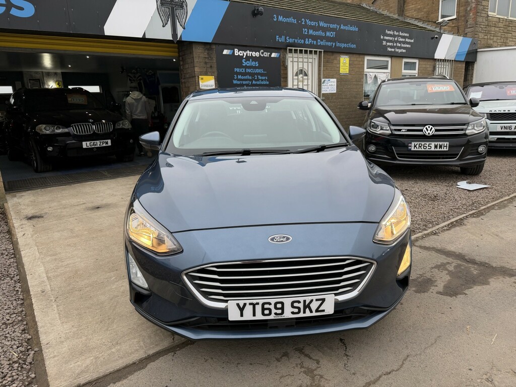 Ford Focus Hatchback 1.5 Ecoblue Zetec 2019 YT69SKZ Blue #2