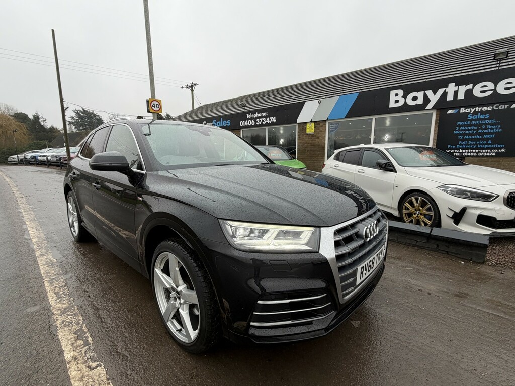 Audi Q5 Suv 2.0 Tdi 40 S Line 2018 Black