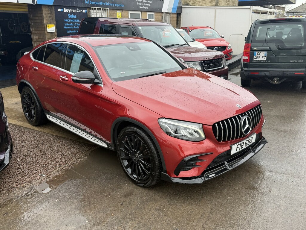 Mercedes-Benz GLC Class Suv 2.1 Glc250d Amg Line 2017 FIB669 Red #2