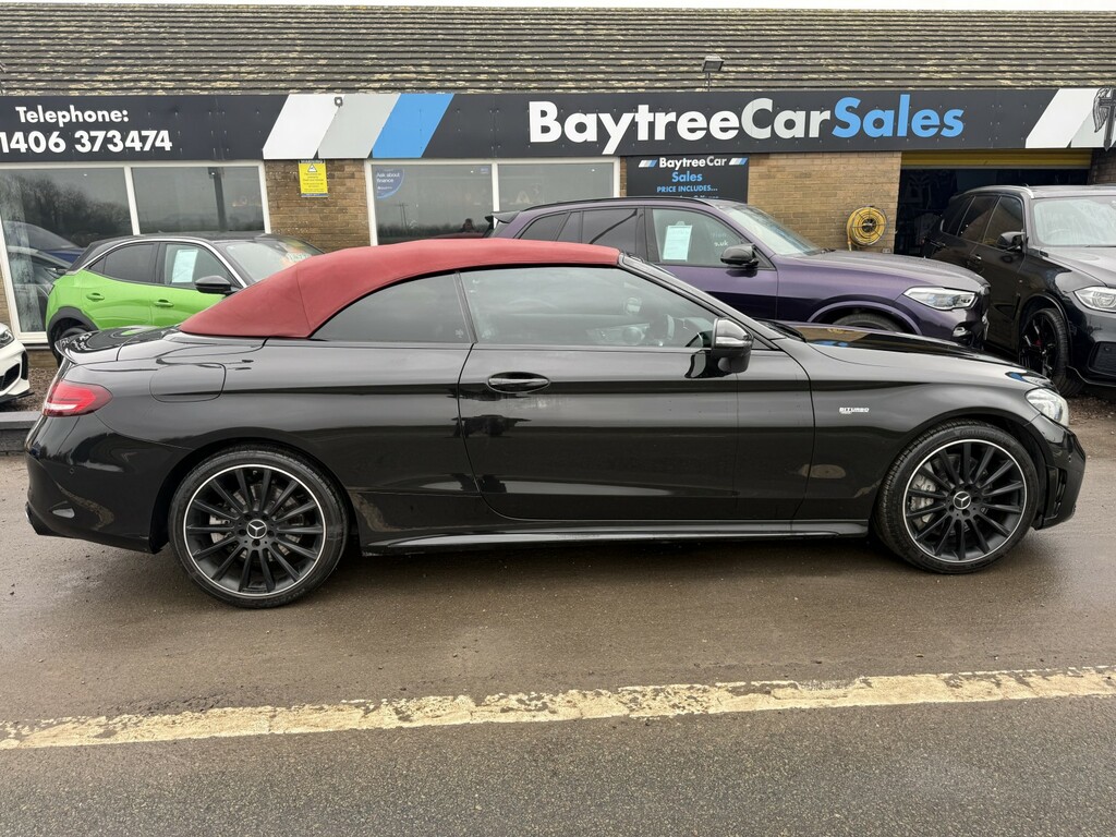 Mercedes-Benz C Class Convertible 3.0 C43 V6 Amg 2019 KM19OUA Black #4