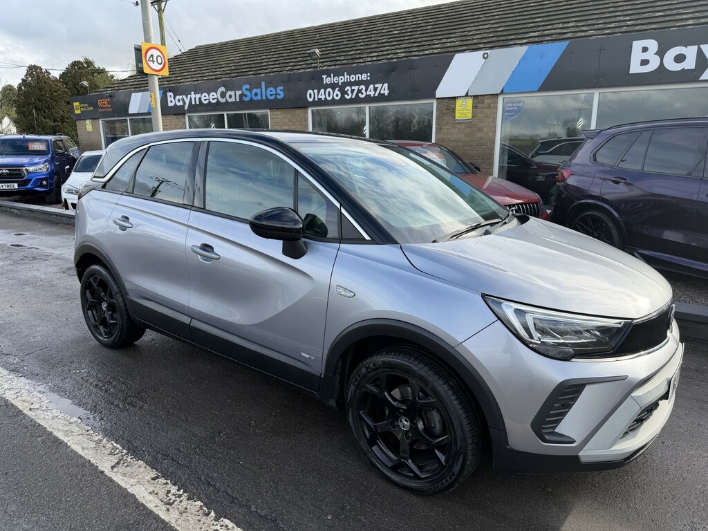 Vauxhall Crossland Suv 1.2 Turbo Griffin 2021 MJ71BXA Grey #3