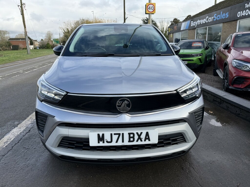 Vauxhall Crossland Suv 1.2 Turbo Griffin 2021 MJ71BXA Grey #4