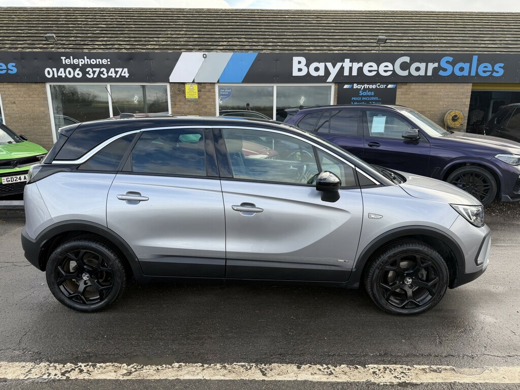 Vauxhall Crossland Suv 1.2 Turbo Griffin 2021 MJ71BXA Grey #5