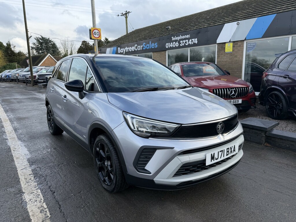 Vauxhall Crossland Suv 1.2 Turbo Griffin 2021 Grey