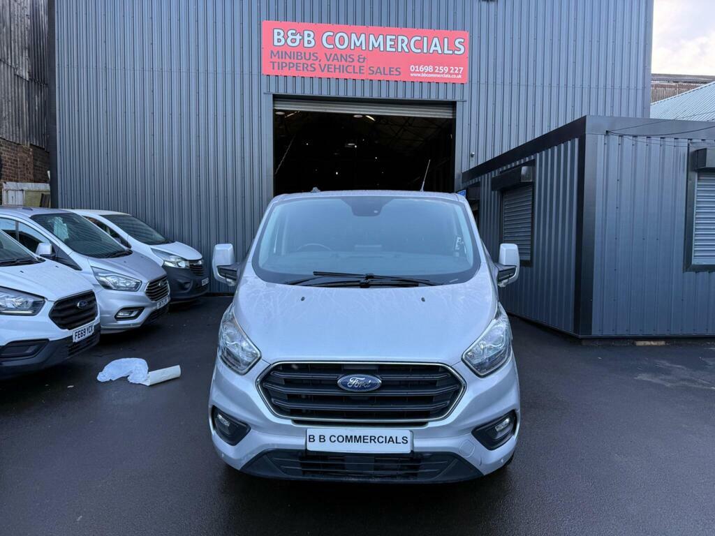 Ford Transit Custom 2.0 300 Ecoblue Limited Crew Van L2 H1 Euro 6 S S FP22ASV Silver #2