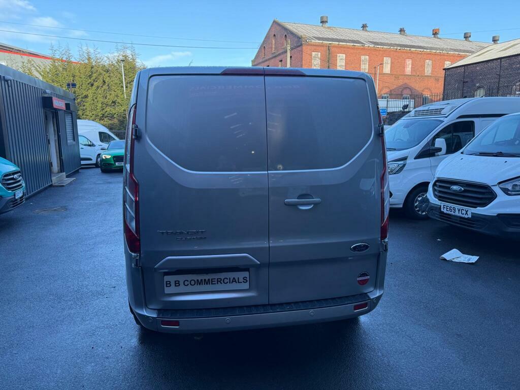 Ford Transit Custom 2.0 300 Ecoblue Limited Crew Van L2 H1 Euro 6 S S FP22ASV Silver #6