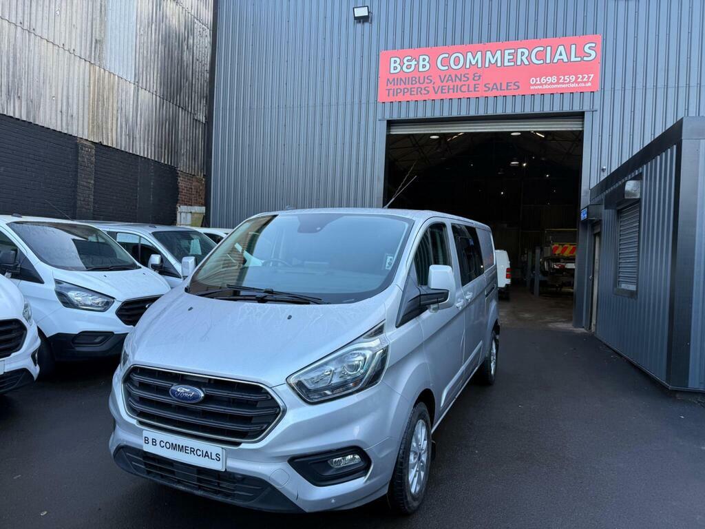 Ford Transit Custom 2.0 300 Ecoblue Limited Crew Van L2 H1 Euro 6 S S Silver