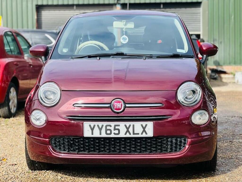 Fiat 500 Hatchback 1.2 Eco Pop Star Euro 6 Ss 2015 Red #5