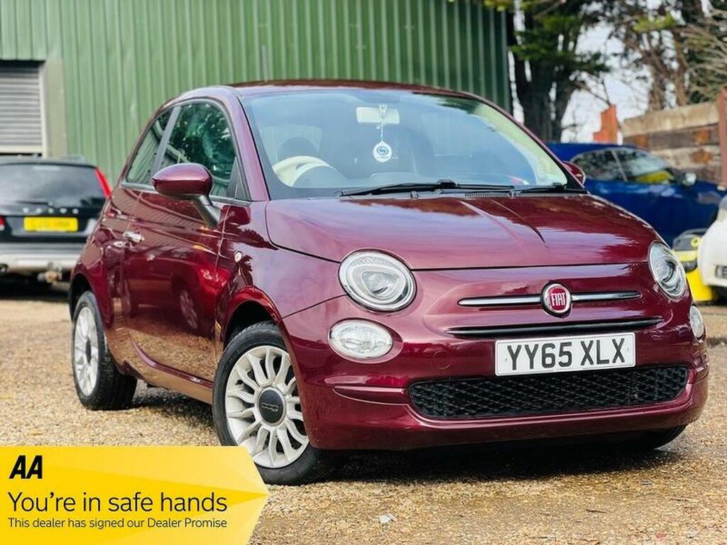 Fiat 500 Hatchback 1.2 Eco Pop Star Euro 6 Ss 2015 Red