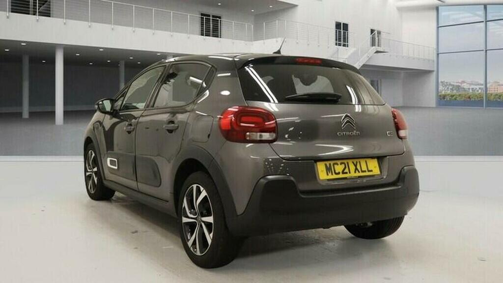 Citroen C3 Hatchback 1.2 Puretech Shine Plus Euro 6 Ss MC21XLL Grey #3