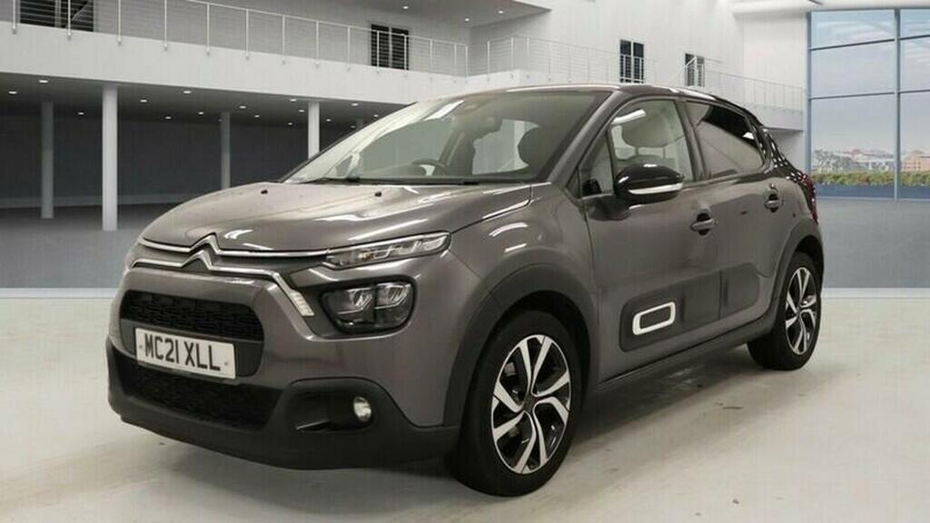 Citroen C3 Hatchback 1.2 Puretech Shine Plus Euro 6 Ss MC21XLL Grey #2