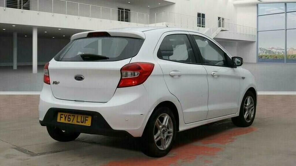 Ford KA+ Hatchback 1.2 Ti-vct Zetec Euro 6 201767 FY67LUF White #4