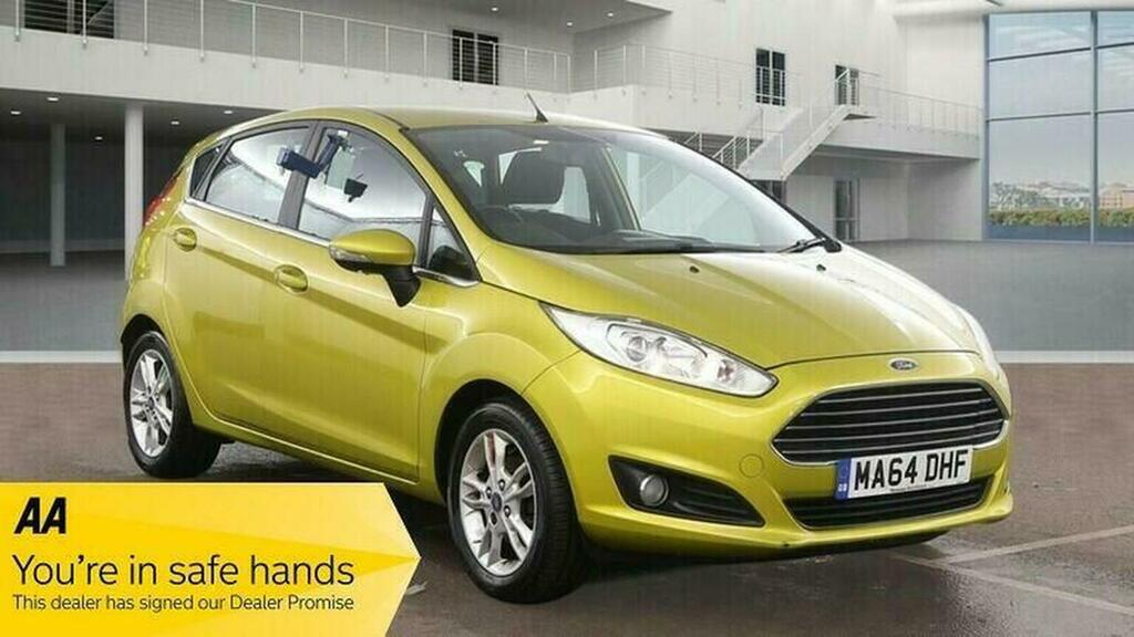 Ford Fiesta Hatchback 1.6 Zetec Powershift Euro 5 201464 MA64DHF Yellow