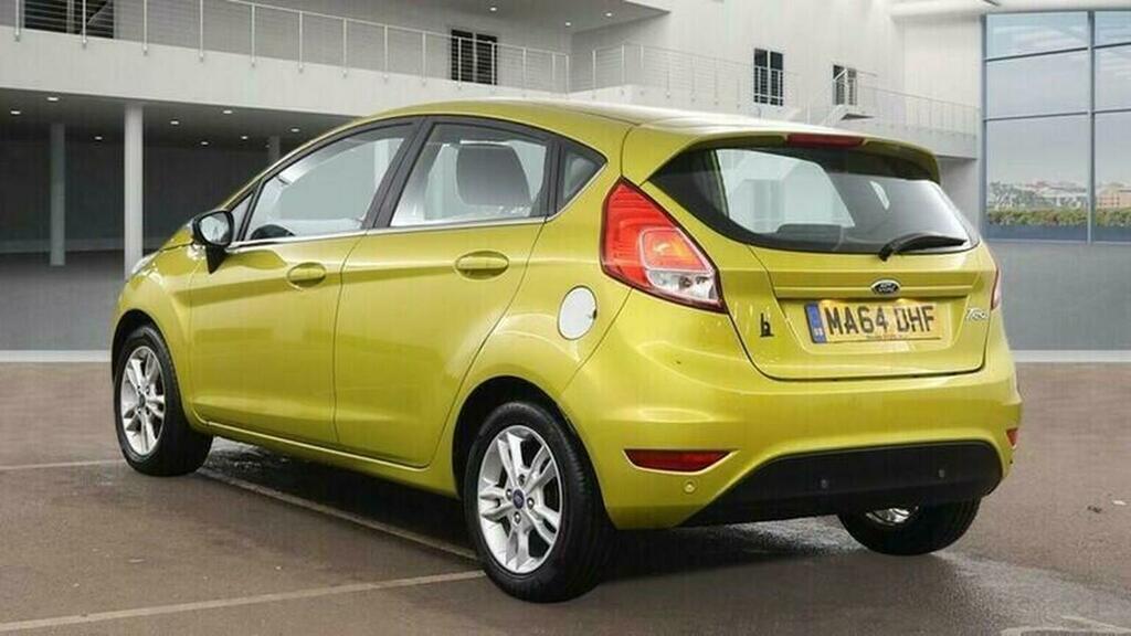 Ford Fiesta Hatchback 1.6 Zetec Powershift Euro 5 201464 MA64DHF Yellow #3