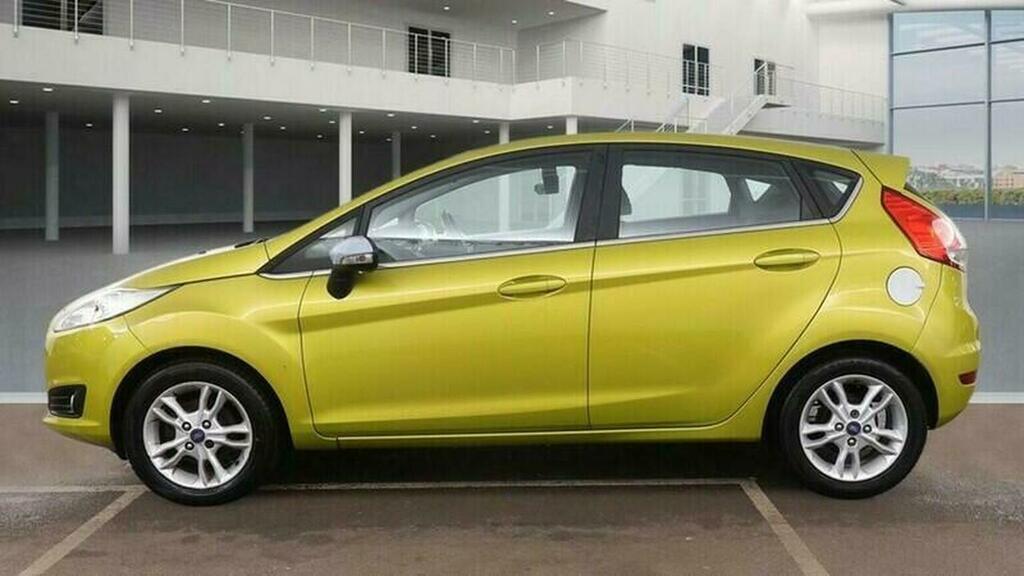 Ford Fiesta Hatchback 1.6 Zetec Powershift Euro 5 201464 MA64DHF Yellow #6