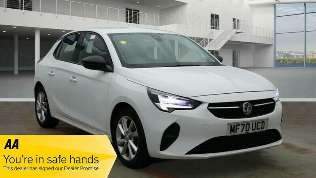 Vauxhall Corsa Hatchback 1.2 Se Premium Euro 6 202070 MF70UCD White