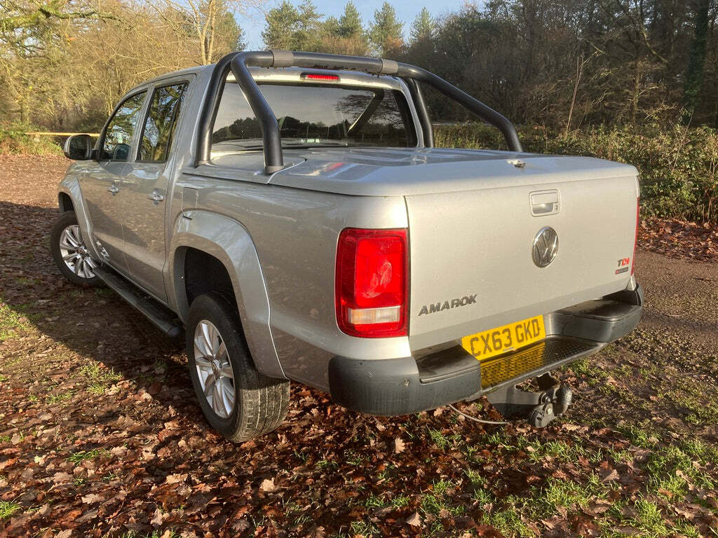 Volkswagen Amarok D Cab Pick Up Edition 2.0 Bitdi 180 4Motion Sel CX63GKD Silver #4