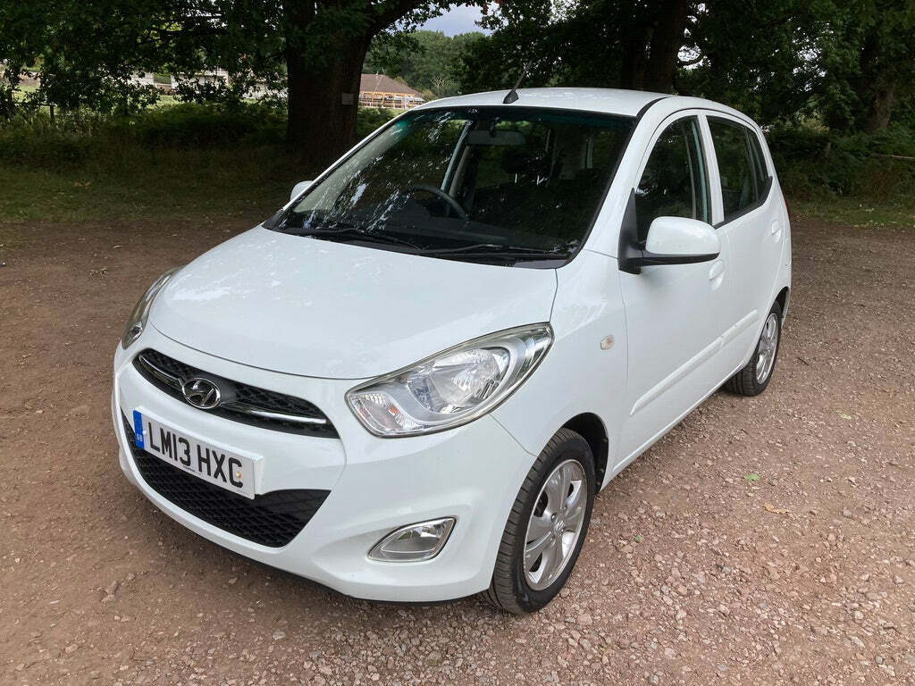 Hyundai I10 1.2 Active. One Owner From New Low Mileage. LM13HXC White #3