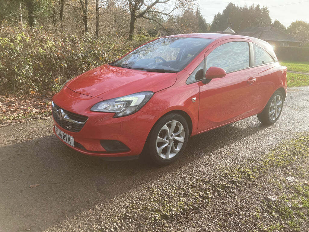 Vauxhall Corsa Energy 1.4I Ecoflex Energy Hatchback Ma PL16BVK Red #3
