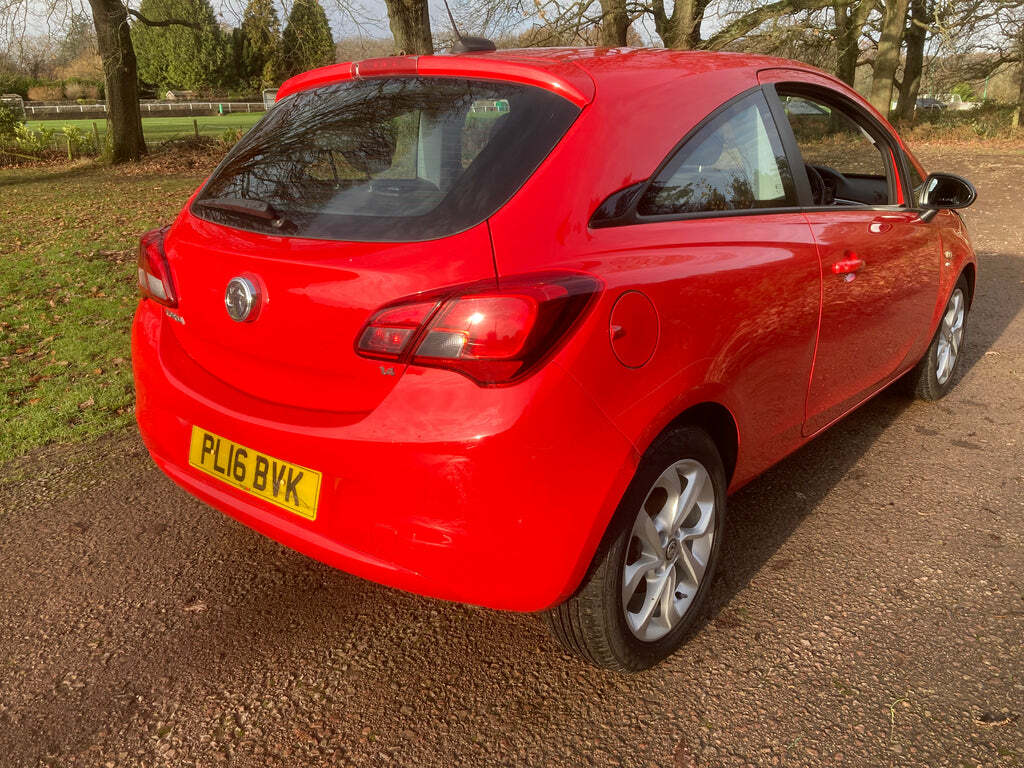 Vauxhall Corsa Energy 1.4I Ecoflex Energy Hatchback Ma PL16BVK Red #4