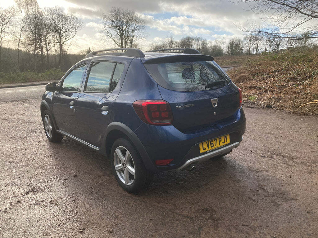 Dacia Sandero Stepway 1.0 Ambiance 1.0 Tce LV67PJY Blue #4